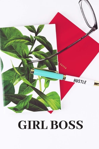 Girl Boss A Motivational Book to Write Down Your Dreams and Goals