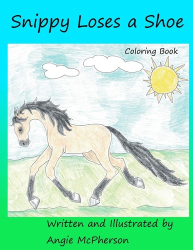Snippy Loses a Shoe Coloring Book