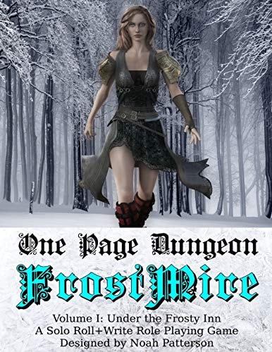 One Page Dungeon Frostmire: Under the Frosty Inn