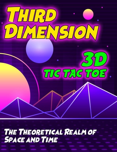 Third Dimension 3D Tic Tac Toe Strategy Game Book