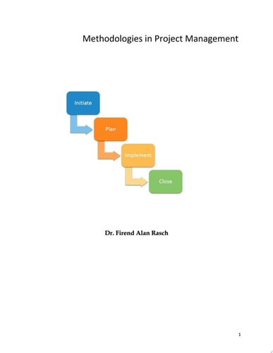 Methodologies In Project Management
