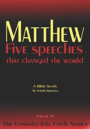 Matthew Five Speeches That Changed the World