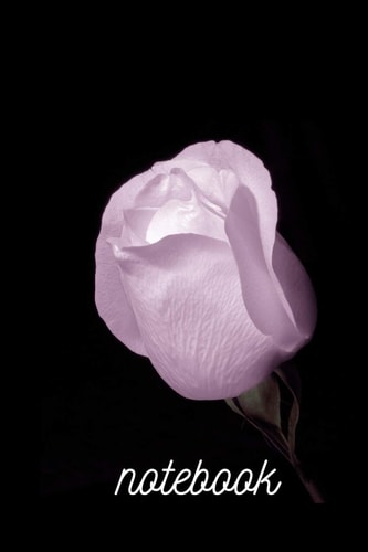 Beautiful Rose Black Note Book A Great Personal Gift