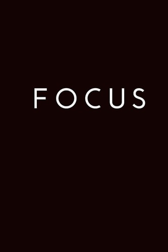 Focus Motivational Book for Team Member, Team , Class Mate Etc