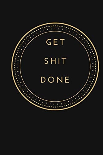 Get Shit Done Christmas , Holiday, Thanksgiving Motivational Gift for Friend , Employee,team Member, Co-Worker