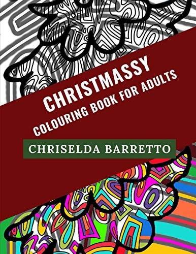 Christmassy Colouring Book For Adults