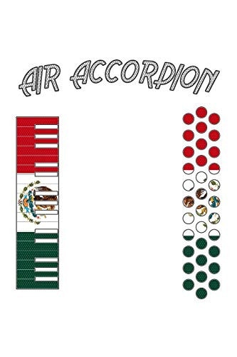 Air Accordion Cinco de Mayo Air Accordion Cinco de Mayo Mexican Flag Fiesta