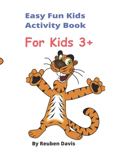 Easy Fun Kids Activity Book Kids and Toddlers Activity Book