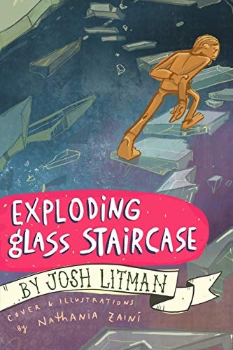 Exploding Glass Staircase
