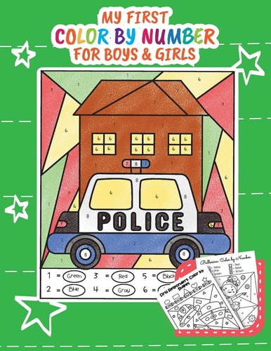 My First Color by Number for Boys and Girls Fun for Boys and Girls, Educational Worksheets