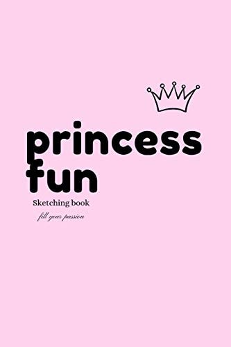 Princess Fun Sketching Book