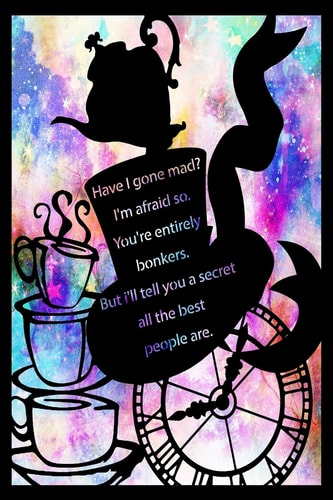 Alice In Wonderland Have I Gone Mad?