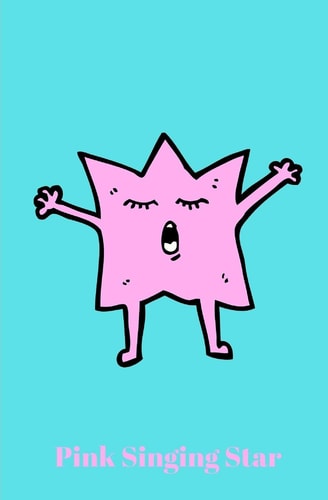 Pink Singing Star Travel Game Activity Book for Young Adults to Enjoy While Traveling for Short and Long Distances. 5.25 X 8 Inches. Perfect for Storing in a Backpack. Beautifully Crafted But Has a Sturdy Design.