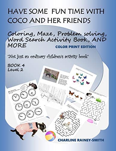Have Some Fun Time With Coco and Her Friends Color Print Edition