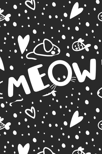 Meow Gleitender Katzenkalender Für Ein Komplettes Jahr (2020/21) Mit Tollen Katzenillustrationen. Jahres-, Monatsübersicht und Feiertagen. Eine Woche Auf Zwei Seiten. A5 Klein I Softcover
