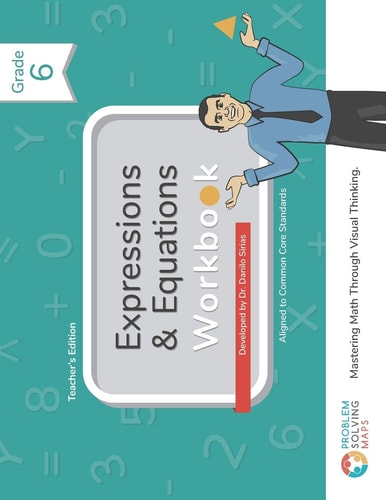 6th Grade Common Core Expressions & Equations Workbook Problem Solving Maps