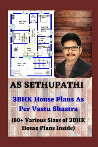3BHK House Plans As Per Vastu Shastra (80+ Various Sizes of 3BHK House Plans Inside)