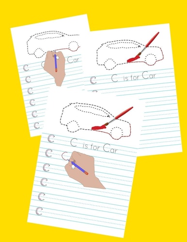 How To Write Alphabetical Learning Abc for Preschoolers