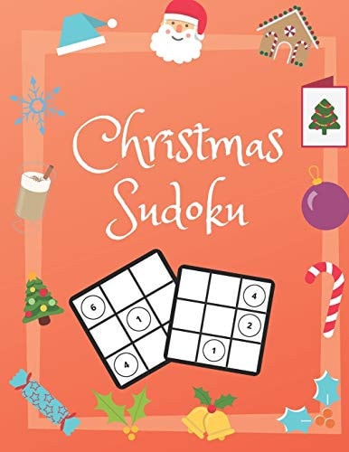 Christmas Sudoku 100 Pages With Sudokus On Easy Level - Solve And Relax - Large Print, Perfect Gift For Christmas Time (125 Pages, 8.5 X 11)