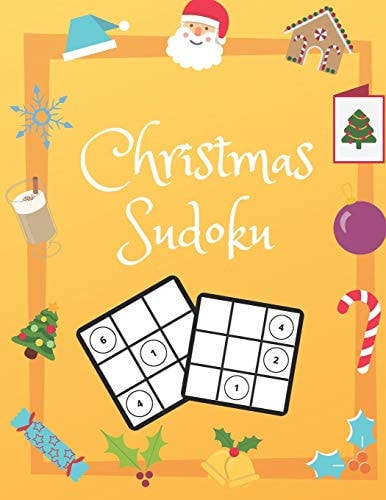 Christmas Sudoku 100 Pages With Sudokus Based On Easy Level - Solve And Relax - Large Print, Perfect Gift For Kids and Family (125 Pages, 8.5 X 11)