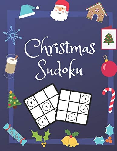 Christmas Sudoku 100 Pages With Sudokus On Easy Level - Solve And Relax - Large Print, Perfect Gift For Everyone, Christmas Time (125 Pages, 8.5 X 11)