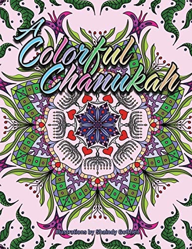 A Colorful Chanukah Detailed Coloring Book for Both Children and Adults Alike