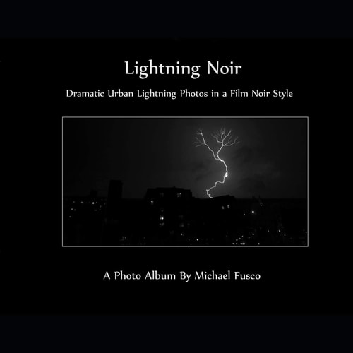Lightning Noir Dramatic Urban Lightning in a Film Noir Style