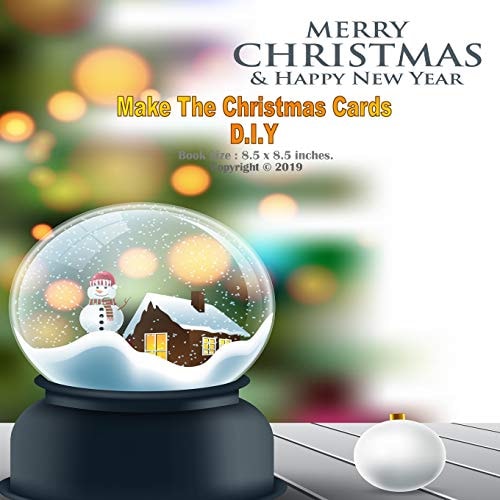 Make The Christmas Cards D.I.Y Cut the Edge Paper to Decorate Your Own Greeting Cards and Envelopes for Every Occasions (Christmas Cards, Holiday Cards, Greeting Cards)