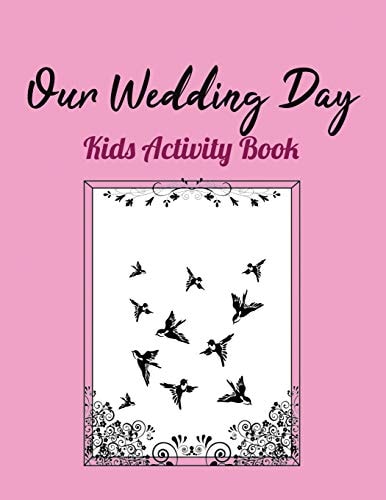 Our Wedding Day Kids Activity Book