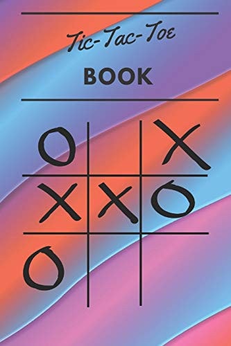 Tic Tac Toe Book 110 Game Sheets