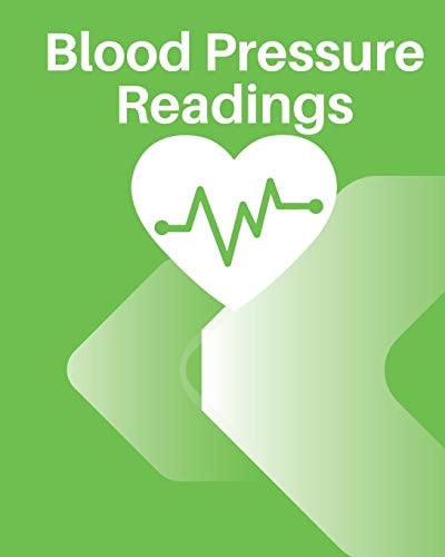 Blood Pressure Readings 8×10" BP Tracker for Medical Officers