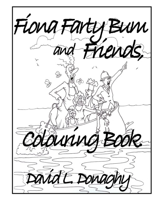 Fiona Farty Bum and friends colouring book