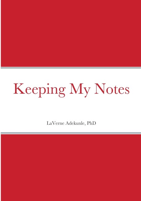 Keeping My Notes