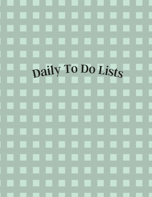 Daily To Do Lists: Starter Book Black
