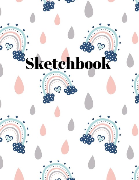 Sketchbook: Colorful cover for your best creations, Notebook for your sketches, drawings and creative writing