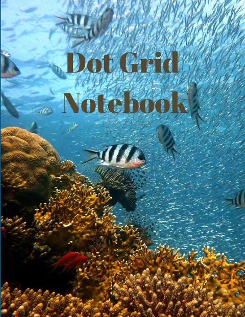 Dot Grid Notebook: Large Dotted Notebook/Journal