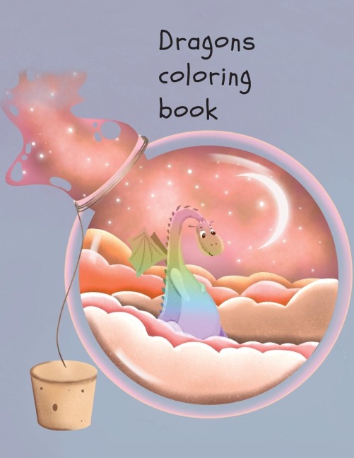 Dragons coloring book