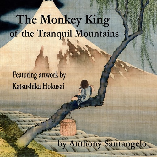 The Monkey King of the Tranquil Mountains Featuring Artwork by Katsushika Hokusai