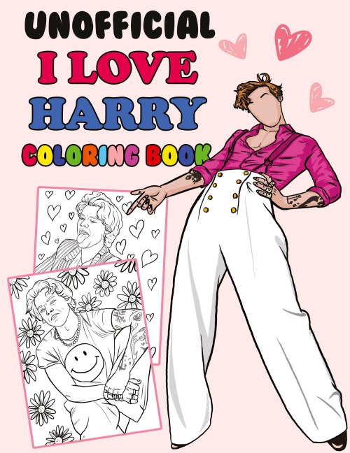 Unofficial  I Love Harry Coloring Book: Harry S Fan Gift Coloring Book