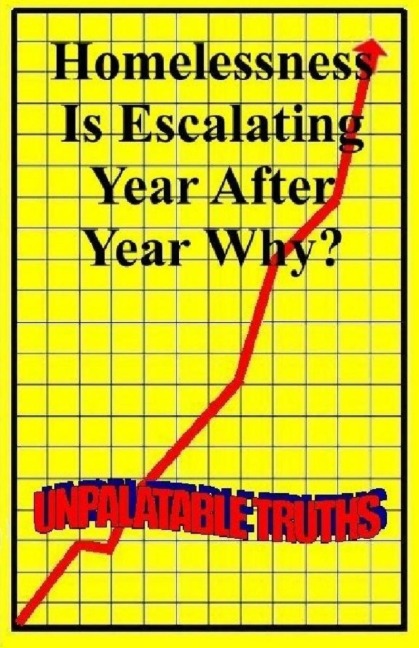 Homelessness Is Escalating Year After Year, why?: Unpalatable Truths