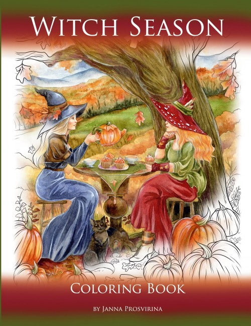 Witch Season: Coloring Book