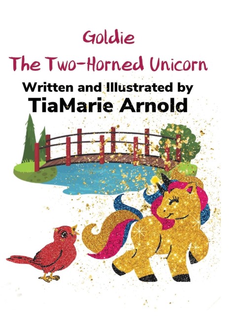 Goldie The Two-Horned Unicorn