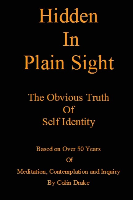 Hidden in Plain Sight: The Obvious Truth  of  Self-Identity