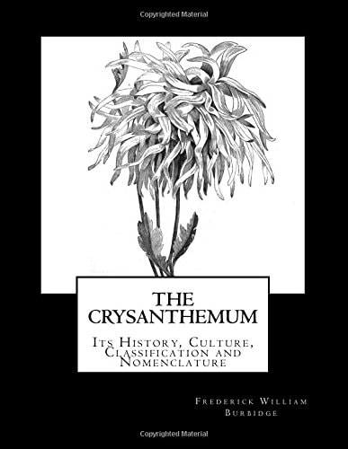 The Crysanthemum Its History, Culture, Classification and Nomenclature