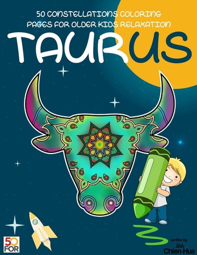 Taurus 50 Coloring Pages For Older Kids Relaxation