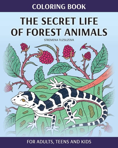 Coloring Book The Secret Life Of Forest Animals