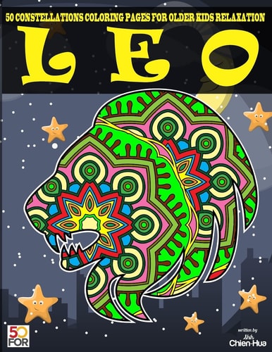 Leo 50 Coloring Pages For Older Kids Relaxation