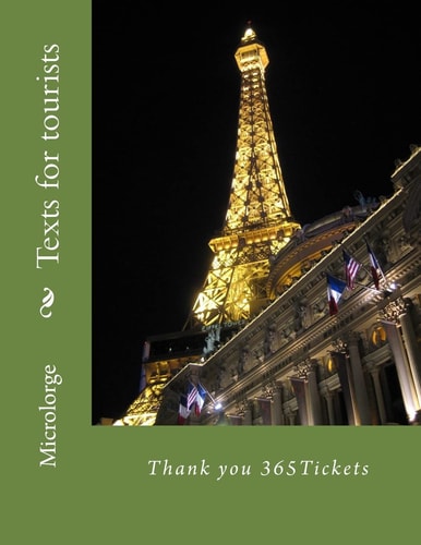 Texts for Tourists Thank You 365Tickets