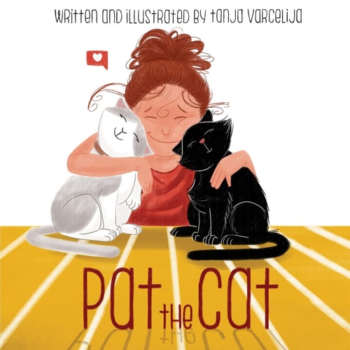 Pat the Cat Educational Kids Book with Cats