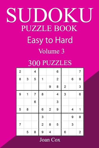 300 Easy to Hard Sudoku Puzzle Book